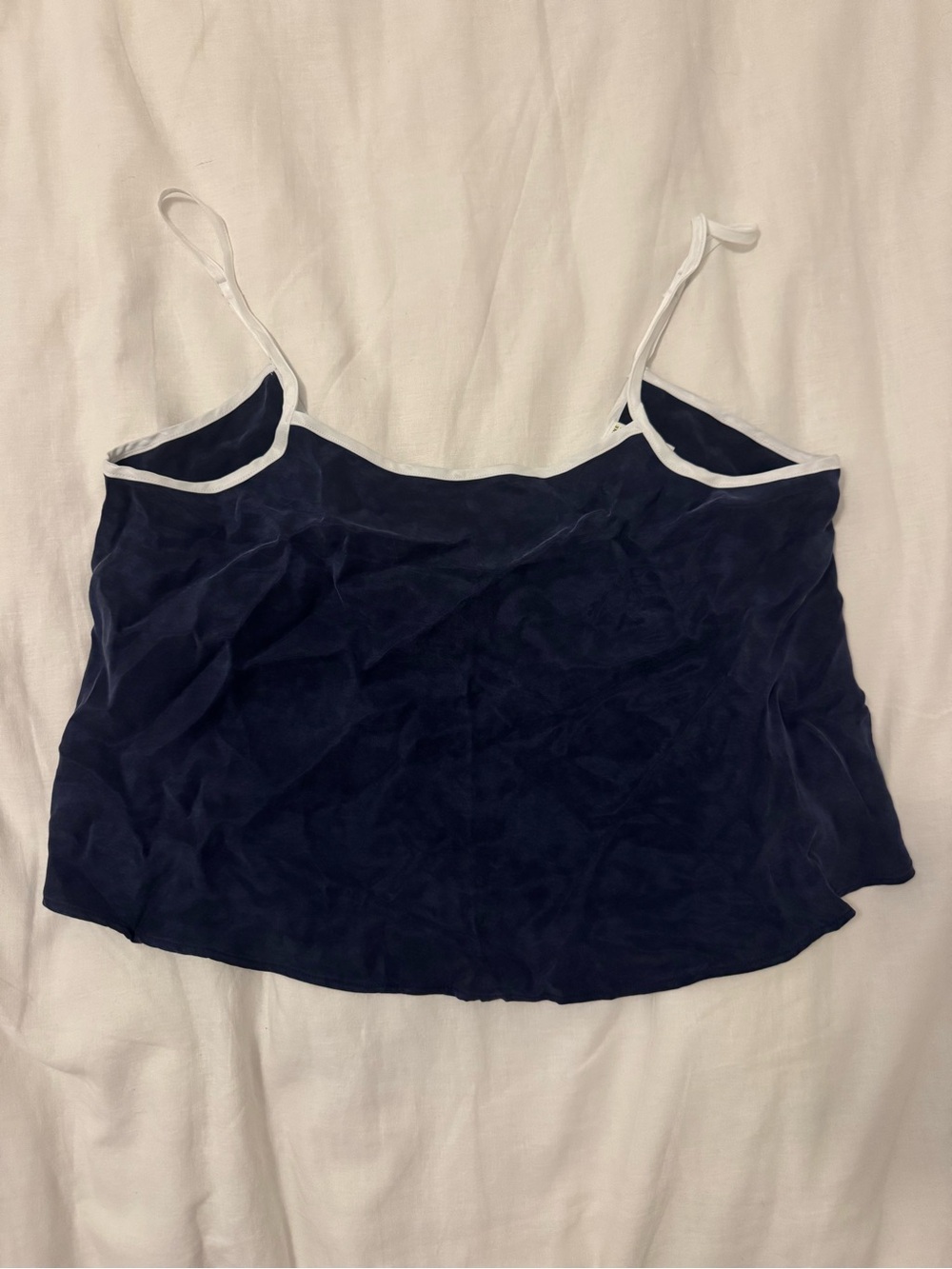 aerie Navy Camisole with White Trim